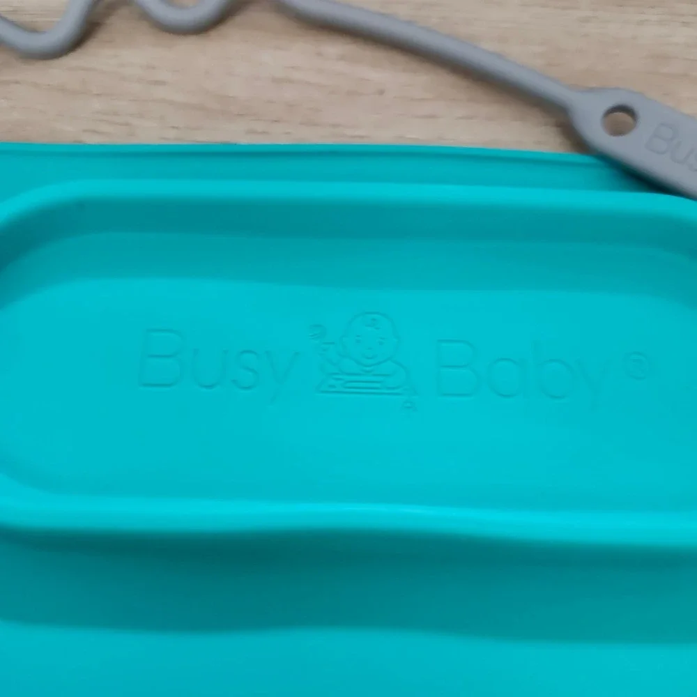 Busy Baby Mat‎ Silicone Suction Toddler Baby Travel Portable Snack Tray - Picture 5 of 7